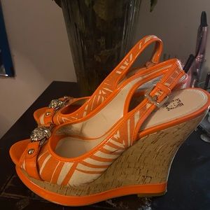 Anne Klein Sling Back Wedges
